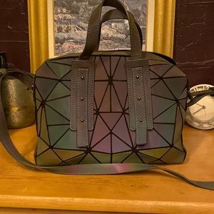 Cool funky multi color light changing bag